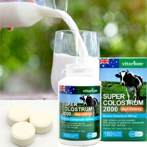 호주 직수입 고함량 초유 동물성 단백질 씹어먹는 츄어블 캔디형 영양제 180정 성인 어린이 단백질보충제