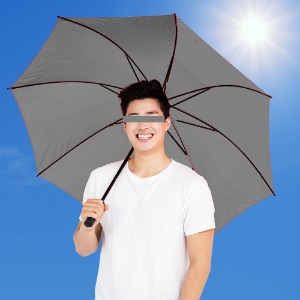 남자양산 우양산 강력 UV 자외선 차단 암막 남성 여성 공용 3단 접이식 양우산