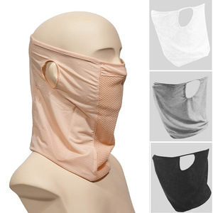 국내생산 멀티프 냉감 UV 자외선 차단 스포츠 마스크 에어 메쉬 얼굴 목 안면 가리개